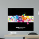 Abstract Colored with Circles Wall Decal