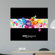 Abstract Colored with Circles Wall Decal