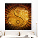 Grunge Yin Yang Symbol