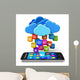 Cloud Computing and Mobility Wall Decal