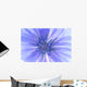 Blue Flower Wall Mural