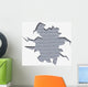 Wall Hole Bricks Wall Decal