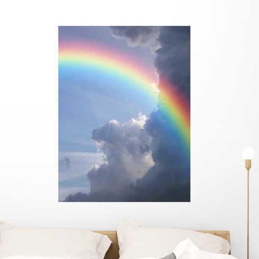 Rainbow Clouds Wall Decal