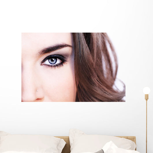 close-up portrait Wall Mural
