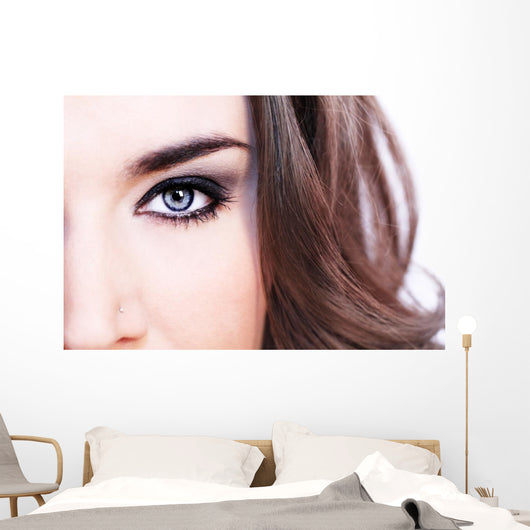 close-up portrait Wall Mural