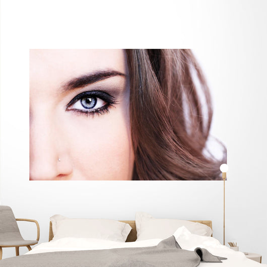 close-up portrait Wall Mural