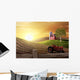 Morning on the Farm Wall Mural
