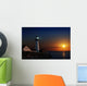 Lighthouse at dawn Wall Mural