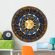 Horoscope Wheel Wall Mural