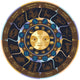 Horoscope Wheel Wall Mural