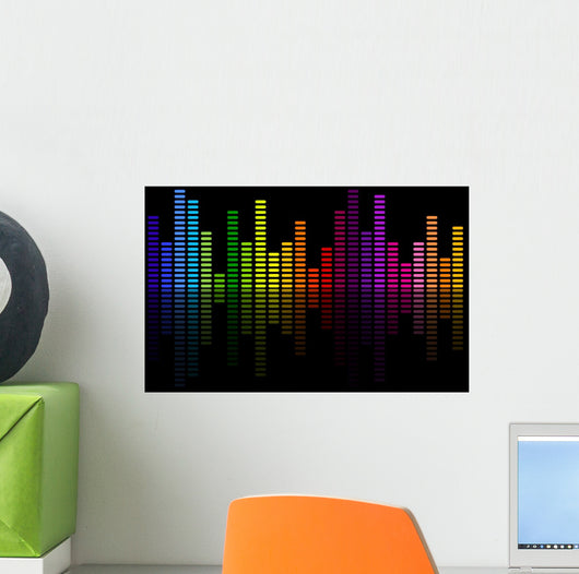 Vector Illustration Music Equalizer