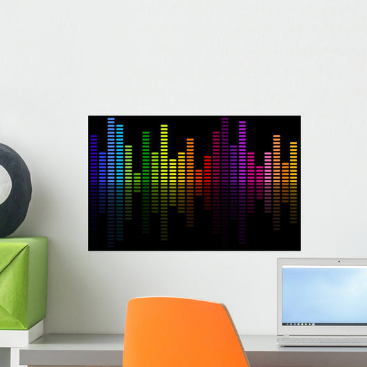 Vector Illustration Music Equalizer