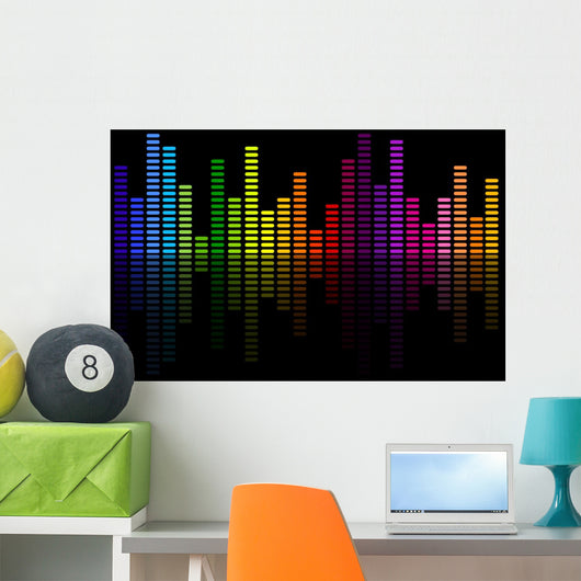 Vector Illustration Music Equalizer