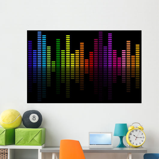Vector Illustration Music Equalizer