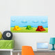 3 Tents Wall Decal