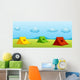 3 Tents Wall Decal