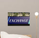 Exchange Sign Wall Mural