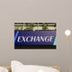 Exchange Sign Wall Mural