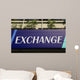 Exchange Sign Wall Mural