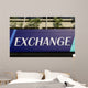 Exchange Sign Wall Mural