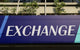 Exchange Sign Wall Mural