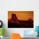 Sunrise Monument Valley Wall Decal