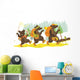 Family Bears Traveling Forest
