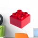 Plastic Building Blocks White Wall Decal