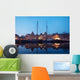 Boats and Typical Dutch Town Wall Decal