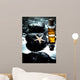 Starfish Laying on a Basalt Stone and Massage Oils Wall Mural