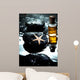 Starfish Laying on a Basalt Stone and Massage Oils Wall Mural