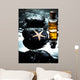 Starfish Laying on a Basalt Stone and Massage Oils Wall Mural