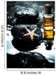 Starfish Laying on a Basalt Stone and Massage Oils Wall Mural