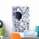 Black Stone Decorative Pebbles Wall Decal