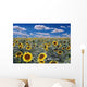 Field Sunflowers Wall Decal