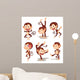 Monkey Series Wall Mural