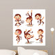 Monkey Series Wall Mural
