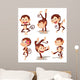 Monkey Series Wall Mural