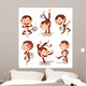 Monkey Series Wall Mural