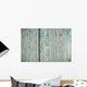 Up Old Weathered Planks Wall Decal