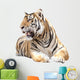 Tiger Sit Wall Decal