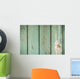 Old Planks with Peeling Wall Decal