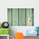 Old Planks with Peeling Wall Decal