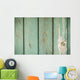 Old Planks with Peeling Wall Decal