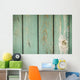 Old Planks with Peeling Wall Decal