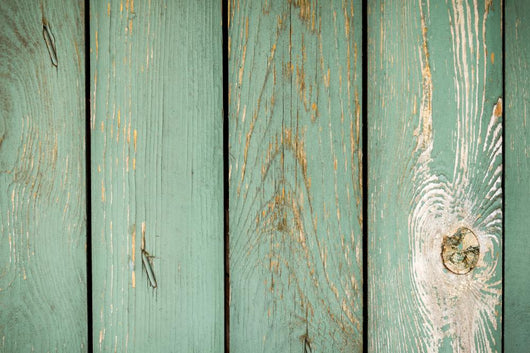 Old Planks with Peeling Wall Decal