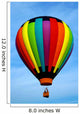 Hot Air Balloon Wall Decal
