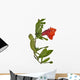 Chameleon and Flower Wall Decal
