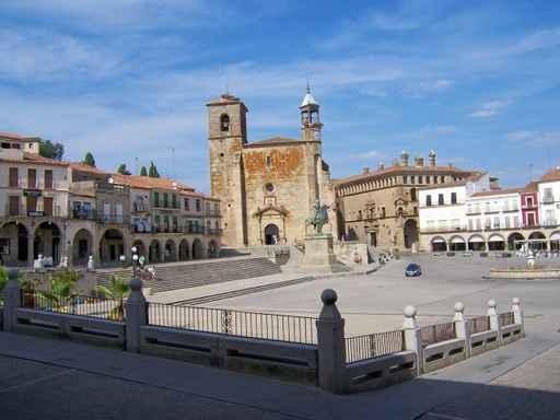 Plaza Mayor Trujillo Wall Decal