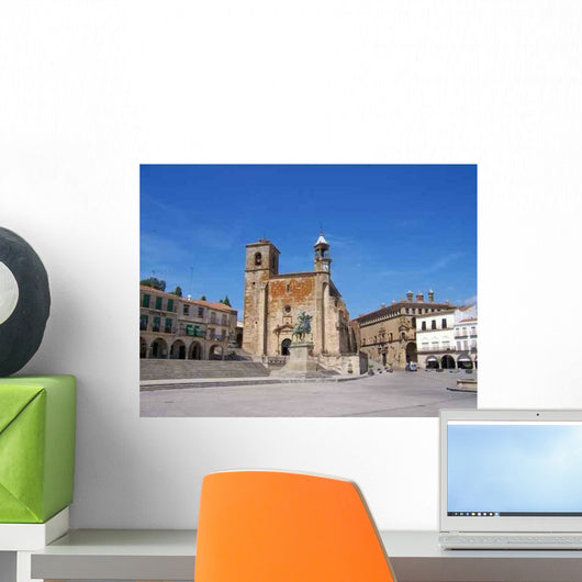 Plaza Mayor Trujillo2 Wall Decal